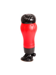 MASTURBADOR VIBRADOR FLORA VAGINA CON SUCCIÓN 12 MODOS DE LA MARCA CRAZY BULL