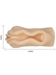 MASTURBADOR MASCULINO LABIOS VAGINALES TACTO REALISTA DE LA MARCA BAILE FOR HIM