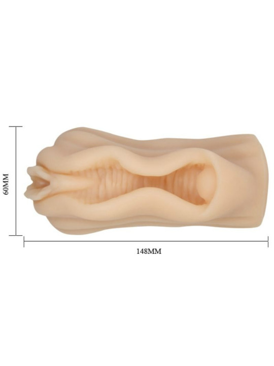 MASTURBADOR MASCULINO LABIOS VAGINALES TACTO REALISTA DE LA MARCA BAILE FOR HIM