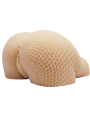VAGINA Y ANO REALISTA CON VIBRACIÓN Y SONIDO DE LA MARCA BAILE FOR HIM