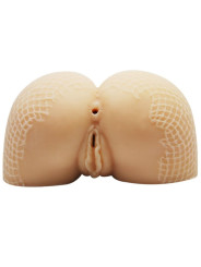 VAGINA Y ANO REALISTA CON VIBRACIÓN Y SONIDO DE LA MARCA BAILE FOR HIM