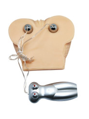 VAGINA Y ANO REALISTA CON VIBRACIÓN Y SONIDO DE LA MARCA BAILE FOR HIM
