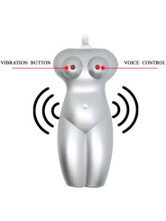 VAGINA Y ANO REALISTA CON VIBRACIÓN Y SONIDO DE LA MARCA BAILE FOR HIM