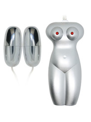 VAGINA Y ANO REALISTA CON VIBRACIÓN Y SONIDO DE LA MARCA BAILE FOR HIM