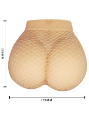 VAGINA Y ANO REALISTA CON VIBRACIÓN Y SONIDO DE LA MARCA BAILE FOR HIM
