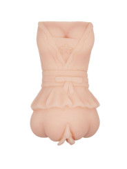 MASTURBADOR WATER SKIN VAGINA REALÍSTICA CON VIBRACIÓN DE LA MARCA CRAZY BULL