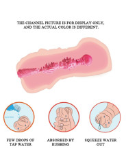 MASTURBADOR WATER SKIN VAGINA REALÍSTICA CON VIBRACIÓN DE LA MARCA CRAZY BULL
