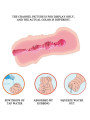 MASTURBADOR WATER SKIN VAGINA REALÍSTICA CON VIBRACIÓN DE LA MARCA CRAZY BULL