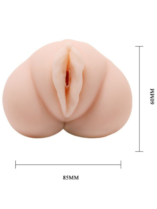 MASTURBADOR WATER SKIN VAGINA REALÍSTICA CON VIBRACIÓN DE LA MARCA CRAZY BULL