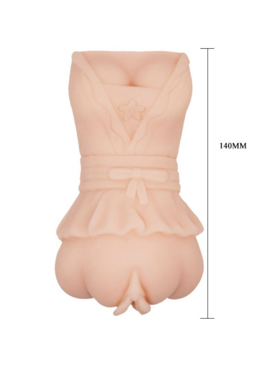MASTURBADOR WATER SKIN VAGINA REALÍSTICA CON VIBRACIÓN DE LA MARCA CRAZY BULL