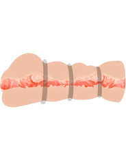 MASTURBADOR VAGINAL REALISTA CON ANILLOS DE SILICONA DE LA MARCA CRAZY BULL