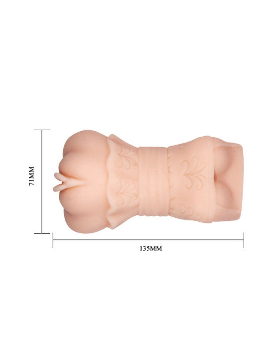 MASTURBADOR WATER SKIN VAGINA REALÍSTICA DE LA MARCA CRAZY BULL