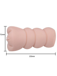 MASTURBADOR WATER SKIN VAGINA REALÍSTICA 3D DE LA MARCA CRAZY BULL