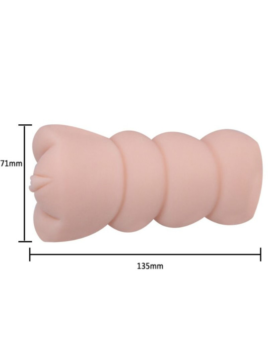 MASTURBADOR WATER SKIN VAGINA REALÍSTICA 3D DE LA MARCA CRAZY BULL