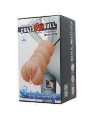 MASTURBADOR WATER SKIN VAGINA REALÍSTICA 3D DE LA MARCA CRAZY BULL