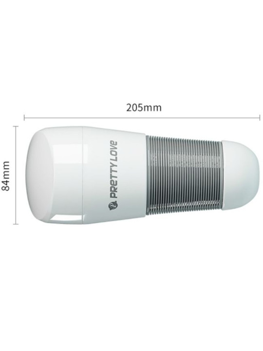 MASTURBADOR REALISTA VAGINA KITTY BLANCO DE LA MARCA PRETTY LOVE MALE