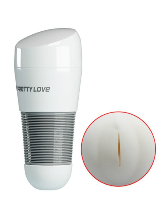 MASTURBADOR REALISTA VAGINA KITTY BLANCO DE LA MARCA PRETTY LOVE MALE