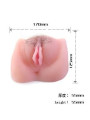 MASTURBADOR VIBRADOR ANTHEA MAGIC FLESH REALISTA DE LA MARCA BAILE FOR HIM