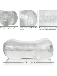 MASTURBADOR STROKE IT VAGINA/ANO TRASLÚCIDO CALIFORNIA EXOTICS DE LA MARCA CALEXOTICS