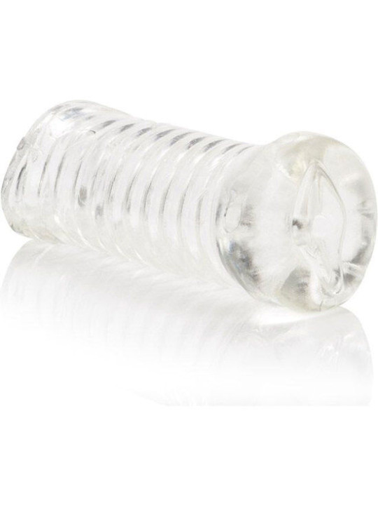 MASTURBADOR VAGINA TPR TRANSPARENTE INTENSO DE LA MARCA CALEXOTICS