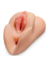 MASTURBADOR REALISTA VAGINA Y ANO FANTA-FLESH DE LA MARCA PDX PLUS+