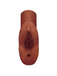 MASTURBADOR REALISTA DOBLE TÚNEL VAGINA Y ANO FANTA-FLESH DE LA MARCA PDX PLUS+