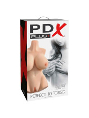 TORSOSEXUAL REALISTA PIEL CLARA FANTAFLESH TPE DE LA MARCA PDX PLUS+