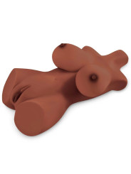 TETONA REALISTA PERFECT 10 TORSO MARRÓN FANTAFLESH DE LA MARCA PDX PLUS+