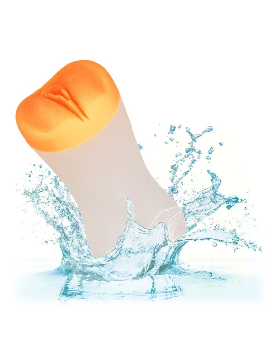 MASTURBADOR DEEP PUSSY GRIP DOBLE DENSIDAD DE LA MARCA CALEXOTICS