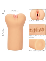 MASTURBADOR VULVA REALISTA BOUNDLESS TONO LIGHT DE LA MARCA CALEXOTICS