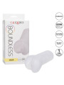 MASTURBADOR VULVA TRANSPARENTE CON TEXTURAS REALISTAS DE LA MARCA CALEXOTICS