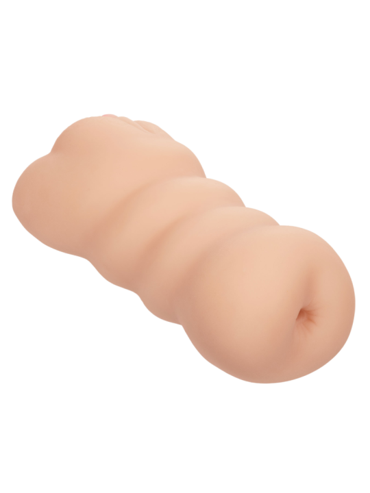 MASTURBADOR TRIPLE SENSACIÓN SKIN PURE DE LA MARCA CALEXOTICS