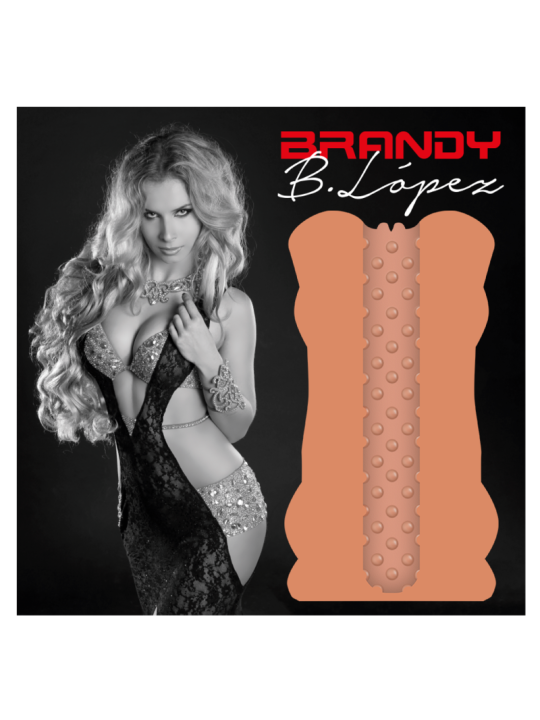 MASTURBADOR VAGINAL BRANDY JAMYJOB TPR DE LA MARCA CYBER GIRLS BY JAMYJOB