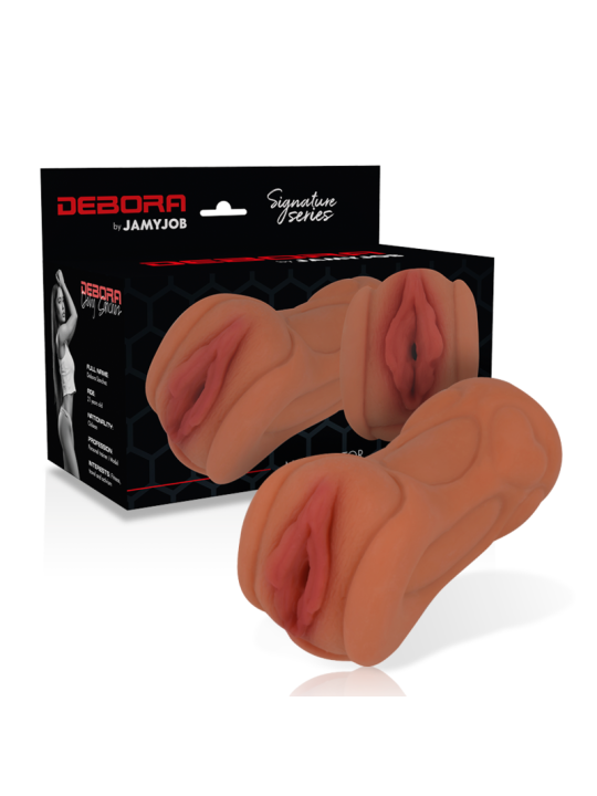 MASTURBADOR VAGINAL DEBORA TPR - JAMYJOB SIGNATURE DE LA MARCA CYBER GIRLS BY JAMYJOB