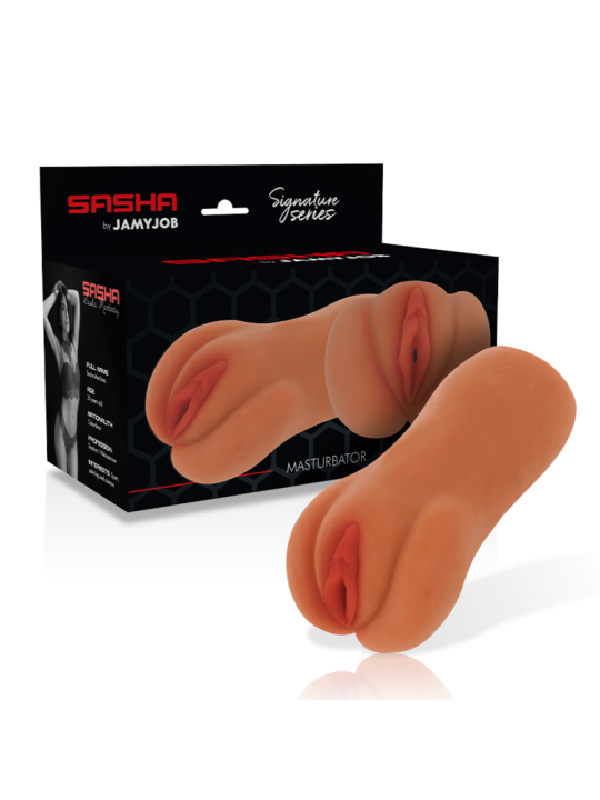 MASTURBADOR VAGINAL SASHA TPR JAMYJOB DE LA MARCA CYBER GIRLS BY JAMYJOB