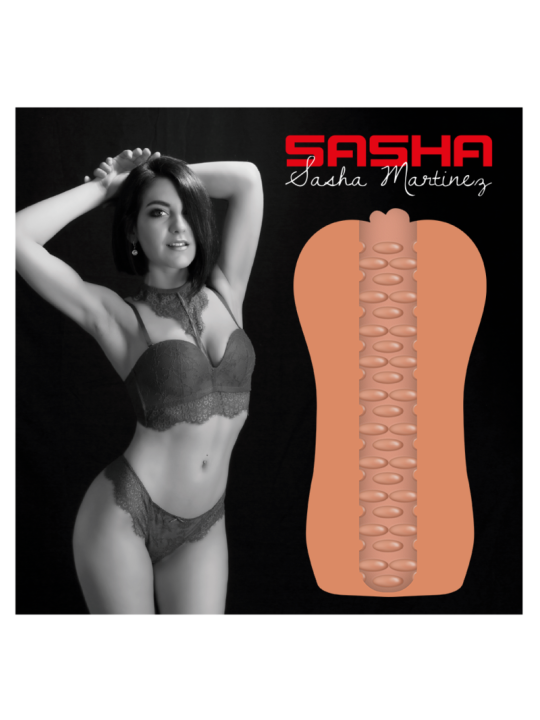MASTURBADOR VAGINAL SASHA TPR JAMYJOB DE LA MARCA CYBER GIRLS BY JAMYJOB