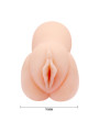 MASTURBADOR REALISTA BELLA VAGINA TPR ESTIMULANTE DE LA MARCA CRAZY BULL