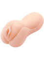 MASTURBADOR REALISTA BELLA VAGINA TPR ESTIMULANTE DE LA MARCA CRAZY BULL