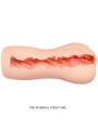 MASTURBADOR REALISTA BELLA VAGINA TPR ESTIMULANTE DE LA MARCA CRAZY BULL
