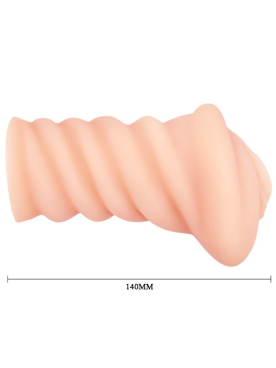 MASTURBADOR VAGINAL REALISTA PORTÁTIL TPR DE LA MARCA CRAZY BULL