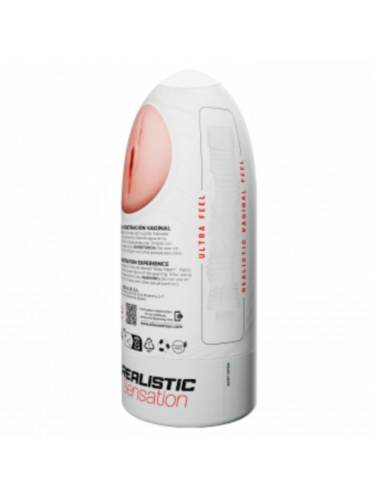 MASTURBADOR MASCULINO REALISTICO VAGINA FLEXIBLE TALLA M DE LA MARCA ALIVE