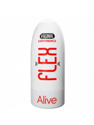 MASTURBADOR MASCULINO REALISTICO VAGINA FLEXIBLE TALLA M DE LA MARCA ALIVE
