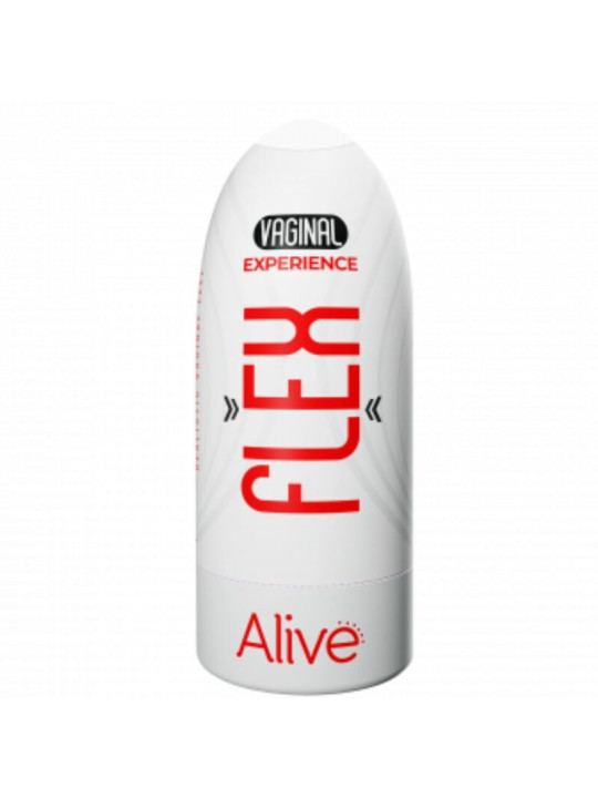 MASTURBADOR MASCULINO REALISTICO VAGINA FLEXIBLE TALLA M DE LA MARCA ALIVE