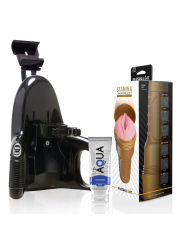 FLESHLIGHT PINK LADY STAMINA TRAINING UNIT + UNIVERSAL LAUNCH + LUBRICANTE AQUA DE LA MARCA FLESHLIGHT
