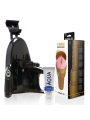 FLESHLIGHT PINK LADY STAMINA TRAINING UNIT + UNIVERSAL LAUNCH + LUBRICANTE AQUA DE LA MARCA FLESHLIGHT