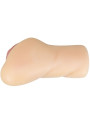 MASTURBADOR VAGINAL REALISTA ELIANA - SILICONA SUAVE DE LA MARCA CRAZY BULL