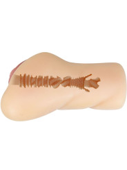 MASTURBADOR VAGINAL REALISTA ELIANA - SILICONA SUAVE DE LA MARCA CRAZY BULL