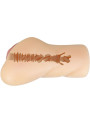 MASTURBADOR VAGINAL REALISTA ELIANA - SILICONA SUAVE DE LA MARCA CRAZY BULL