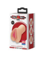 MASTURBADOR VAGINAL REALISTA ELIANA - SILICONA SUAVE DE LA MARCA CRAZY BULL