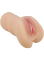 MASTURBADOR VAGINAL REALISTA CAROLINE TPR SILICONA DE LA MARCA CRAZY BULL